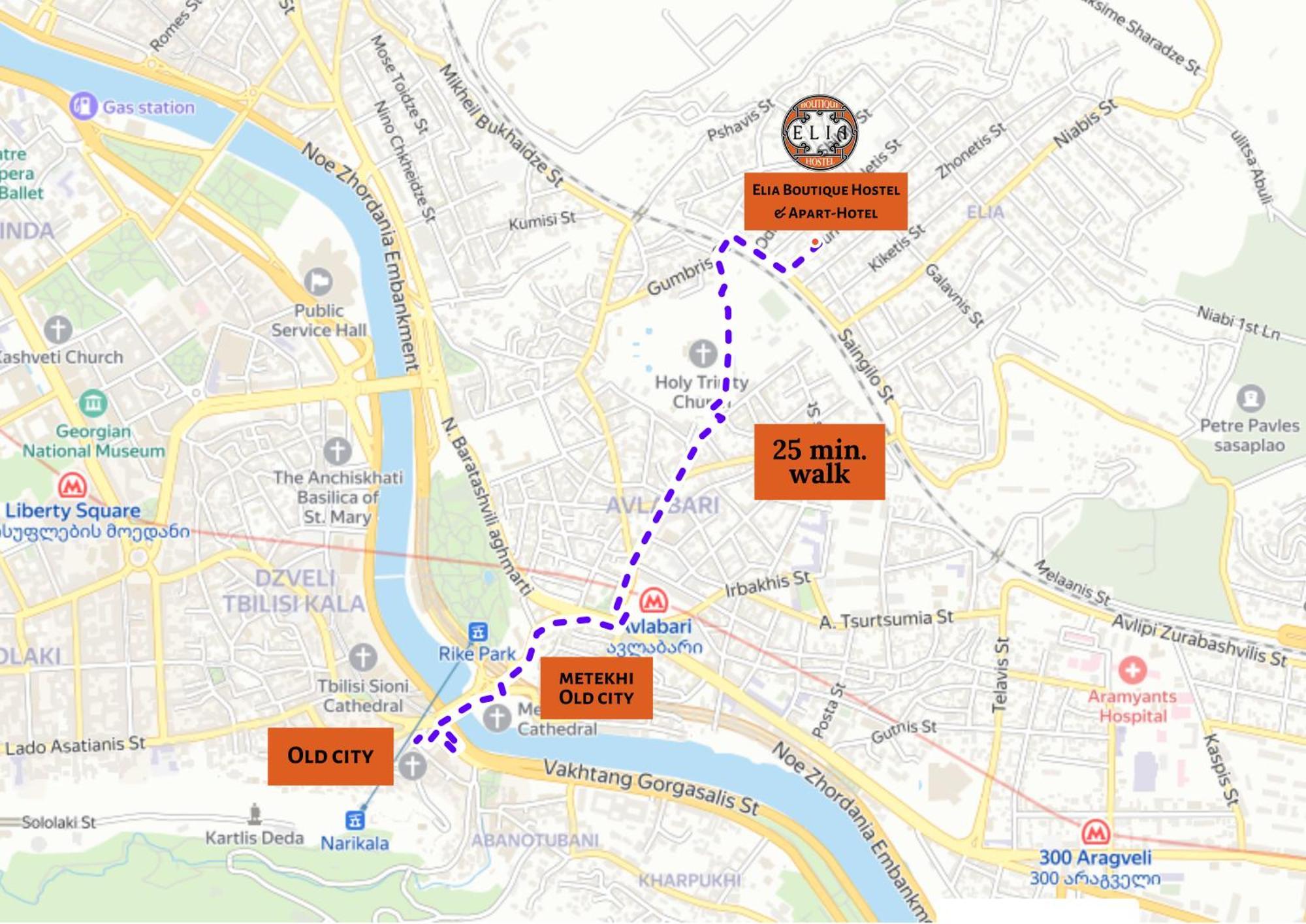 Elia Boutique Hostel & Apart-Hotel Tbilisi Eksteriør billede